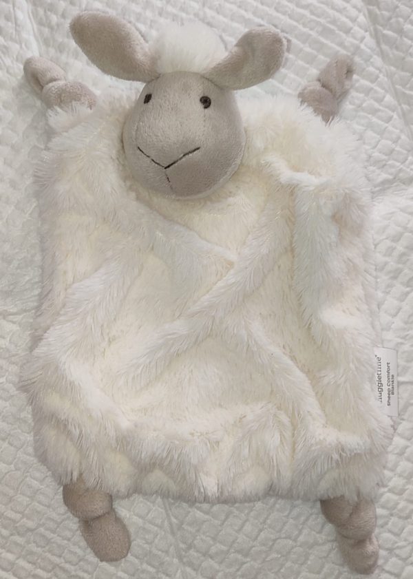 Snuggletime Sheep Comfort Blankie - White